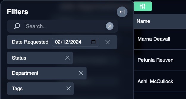 Search & Filter